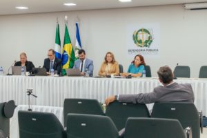 CURSO DE FORMAÇÃO DAS NOVAS DEFENSORAS E DOS NOVOS DEFENSORES PÚBLICOS